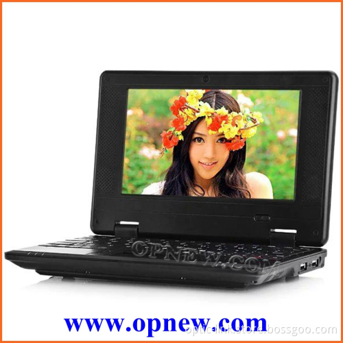 7 inch dual core laptop PC netbook wm8880 Android 4.4 with WIFI HDM RJ45 USB 2.0 3pcs